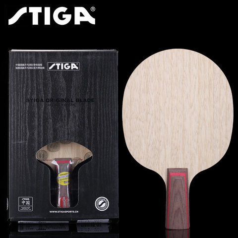 STIGA Allround Evolution AE raquette de tennis de table, 5 plis de ping-pong en bois pur ► Photo 1/6