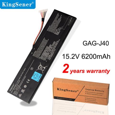 KingSener GAG-J40 Batterie D'ordinateur Portable Pour Gigabyte Aorus X7 Dt V7 V8 V6 Aero 15 14 V7 14-W-CF2 15x15w 14-P64WV6 P64Wv7-De325Tb ► Photo 1/6