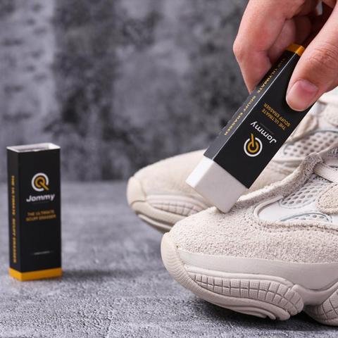 Chaussures nettoyant caoutchouc gomme brosse pour daim Nubuck propre cuir botte nettoyage brosse tache nettoyant essuyer soin des chaussures maison cuisine ► Photo 1/6