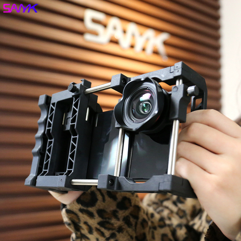 SANYK portable téléphone stabilisateur cadre support vidéo Vlog photographie support universel téléphone lentille étui ► Photo 1/6