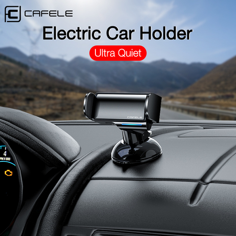 Nouveau support pour téléphone de voiture Intelligent automatique CAFELE, support de téléphone de voiture de tableau de bord de pare-brise de base de ventouse d'évent ► Photo 1/6