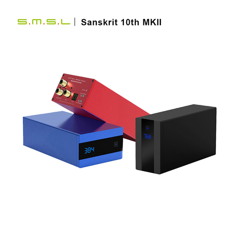 SMSL Sanskrit 10th MKII HiFi Audio DAC USB AK4493 DSD512 XMOS optique Spdif coaxiale entrée DAC décodeur de bureau ► Photo 1/6