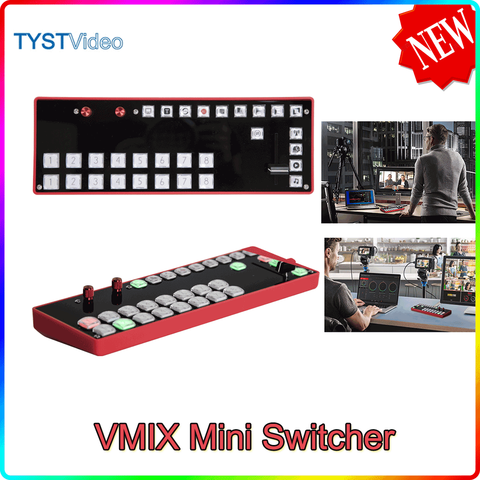 TYST – panneau de commande Mini pour enregistrement vidéo, commutateur mid 2.0, interface Type C pour Vmix OBS, nouveau média Youtube en direct ► Photo 1/6