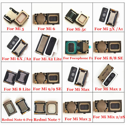 1x nouveau écouteur haut-parleur d'oreille pour Xiaomi Mi 6 6x5 5c 5x A2 9 8 SE Lite Mi Max 3 2 Mix 2S 2 Focophone F1 Redmi Note 7 6 Pro ► Photo 1/1