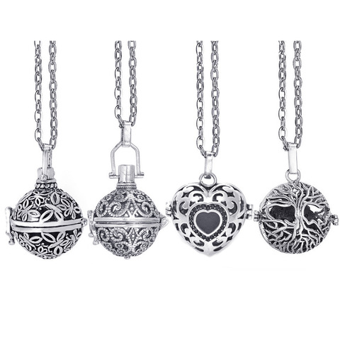 Collier pendentif Antique couleur argent pour M, livraison directe ► Photo 1/6