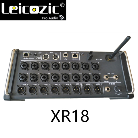 Table de mixage numérique Leicozic X AIR XR18 18-Ch 12 Bus pour iPad/tablette Android intégrée Wi-Fi / USB adaptée à la scène/son en direct/Studio ► Photo 1/6
