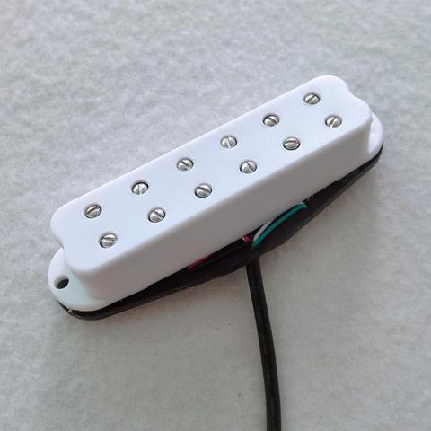 Micro à double bobine pour guitare simple, livraison gratuite, couleur noir/blanc/ivoire, 12 pièces, vis à pôle à faible bruit ► Photo 1/6