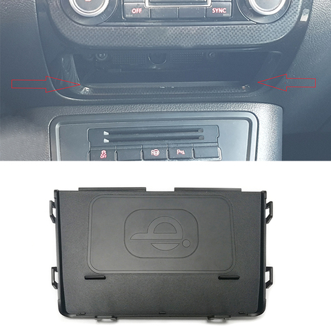 Chargeur sans fil de voiture, accessoire de téléphone pour Volkswagen Tiguan MK1 (2012, 2013, 2014, 2015, 2016), QI ► Photo 1/6