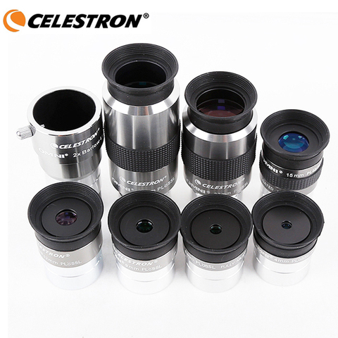 Celestron Omni 4mm 6mm 9mm 12mm 15mm 32mm 40mm oculaire et Omni 2X lentille Barlow télescope d'astronomie en métal entièrement multicouche ► Photo 1/6