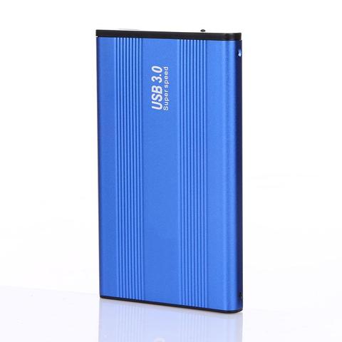 Alliage d'aluminium 2.5 pouces boîtier de disque dur USB 3.0 SATA 2.5in Super vitesse HDD boîtier de disque dur externe boîtier SSD ► Photo 1/6