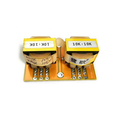 Transformateur d'isolation audio en tôle d'acier au silicium, 10K: 10K 20Hz ~ 180KHz-0,8db Z11, conversion équilibrée et asymétrique ► Photo 1/4
