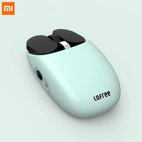 Xiaomi Mijia LOFREE souris sans fil Bluetooth 2.4G/connexion double Mode Bluetooth fonction gestuelle Unique Compatible multi-système ► Photo 1/6