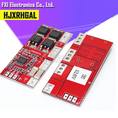 Carte de Protection de chargeur de batterie 3S 30a Li-ion Lithium 18650, Module BMS 12.6V PCB ► Photo 1/2