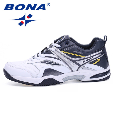 BONA Fashion chaussures de Sport pour hommes, baskets d'athlétisme légères, confortables, de marche en extérieur, collection à lacets ► Photo 1/6