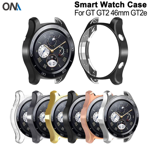 Étui de protection Ultra-mince pour montre Huawei GT 2E GT2E GT2 GT 2, coque de protection antichoc, souple, ajouré ► Photo 1/6