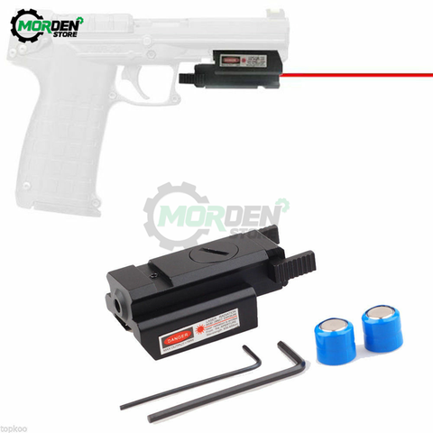 Mini Laser tactique à point rouge 532nm, pour 4 pistolets/Glock17 19 20 21 22 31 34 35 37 ► Photo 1/6