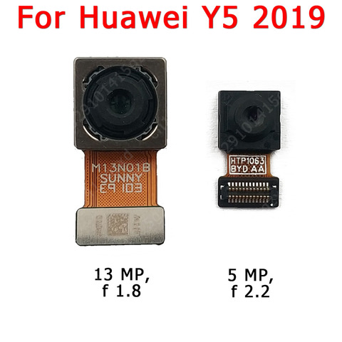 Caméra avant et arrière pour Huawei Y5 2022, Module de caméra face principale, câble flexible, pièces de rechange ► Photo 1/5