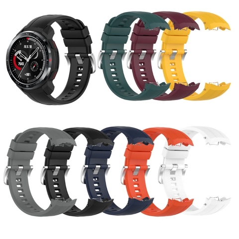 Bracelet de rechange en Silicone pour montre connectée Huawei Honor GS Pro, ajustable ► Photo 1/6