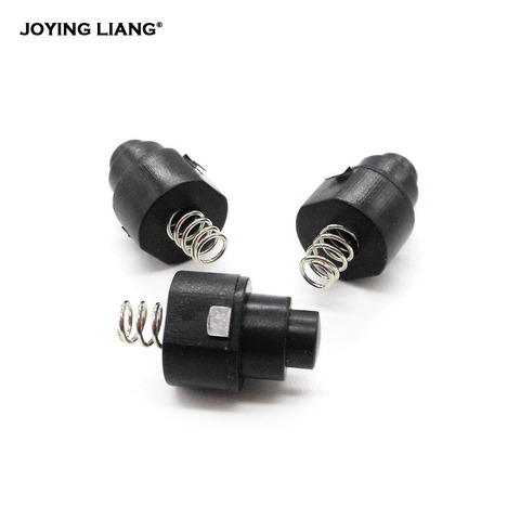 JOYING LIANG lampe de poche LED rond petit interrupteur torche électrique queue ressort bouton interrupteur 11MM SDT1114 3 pièces/lot ► Photo 1/3