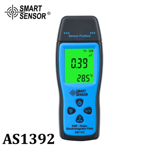 Dosimètre de rayonnement numérique Mini testeur EMF LCD détecteur de rayonnement de champ électromagnétique dosimètre testeur compteur de poche ► Photo 1/6