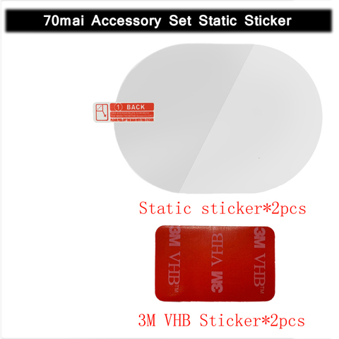 Autocollants statiques et films pour tableau de bord intelligent pour voiture 70 mai, DVR 3M, support de films de haute qualité ► Photo 1/6