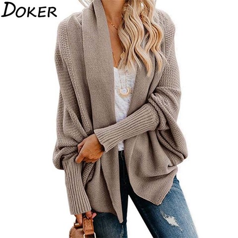 2022 automne hiver tricoté Cardigan pour femmes à manches longues mode lâche coréen dames chandails Vintage Cardigan tricot manteau Femme ► Photo 1/6