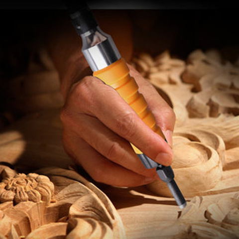 Outils à main multifonctions de couteau de sculpture sur bois de ciseau de sculpture électrique de meubles pour l'artisanat de bricolage ► Photo 1/6