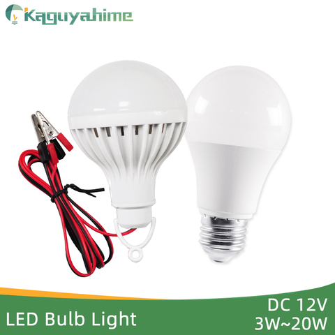 Kaguyhime – lampe LED à Clip Portable 12V/220V, E27, Camping, pêche, urgence, anneau d'éclairage suspendu 3W 7W 9W 12W 15W ► Photo 1/6