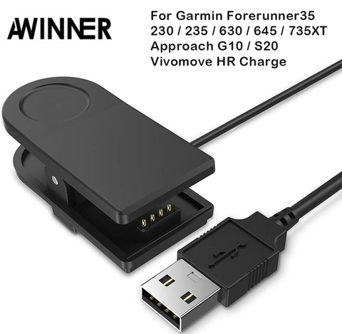 Awinter – câble de chargement avec Clip de données, pour montre Garmin Forerunner 235 630 230 735XT 35/30 ► Photo 1/6