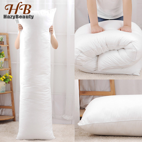 Hazbeauty – coussin corporel rectangulaire de 160x50CM, Long, intérieur blanc, pour dormir, pour la maison, la chambre à coucher, literie, 150x50CM ► Photo 1/6