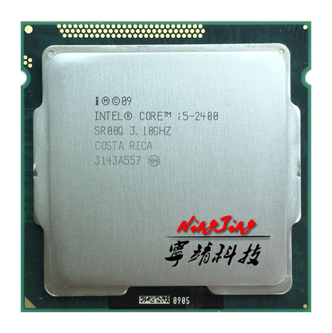 Processeur Intel Core i5-2400 i5 2400, Quad-Core 3.1, processeur d'unité centrale, 6M, 95W, LGA 1155 ► Photo 1/1