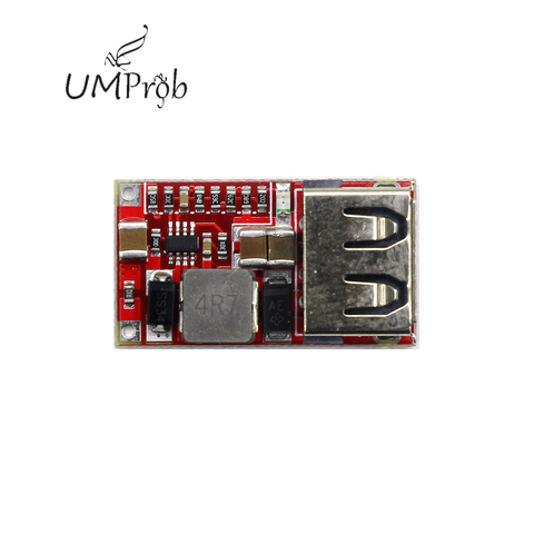 DC 6-24V 12 V/24 v à 5V chargeur de sortie USB abaisseur du Module d'alimentation Mini DC-DC Module de poussée convertisseur de puissance réglable ► Photo 1/4