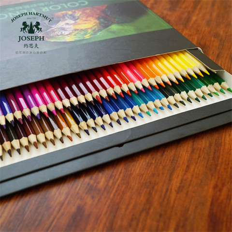 JOSEPH 72 Crayon De couleur Lapis De Cdr Professionnels Artiste Peinture À L'huile Couleur Crayon Pour Le Dessin Croquis Art Fournitures ► Photo 1/4