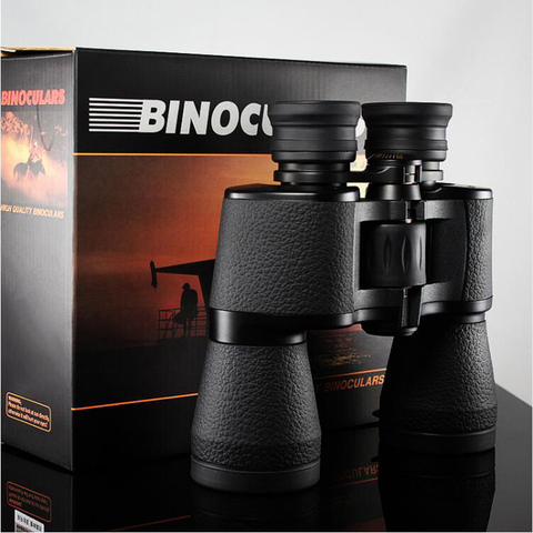 Baigish – binoculaires 20x50 à fort grossissement, binoculaires, puissant télescope optique militaire HD pour la chasse et le Camping en plein air ► Photo 1/6