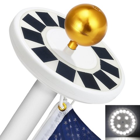 LTOON – lampe LED solaire d'extérieur pour Camping, mât de drapeau, veilleuse étanche pour tente ► Photo 1/5