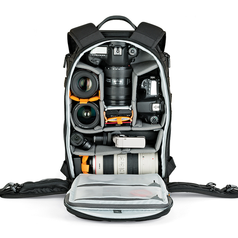 Lowepro ProTactic 450aw II sac à bandoulière appareil photo reflex sac à dos pour ordinateur portable avec couverture tous temps 15.6 pouces Lapto ► Photo 1/6