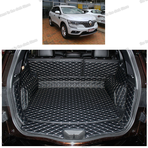 Lsrtw2017 pour renault koleos Samsung QM6 tapis de coffre de voiture 2016 2017 2022 cargo liner bagages tapis tapis accessoires ► Photo 1/4