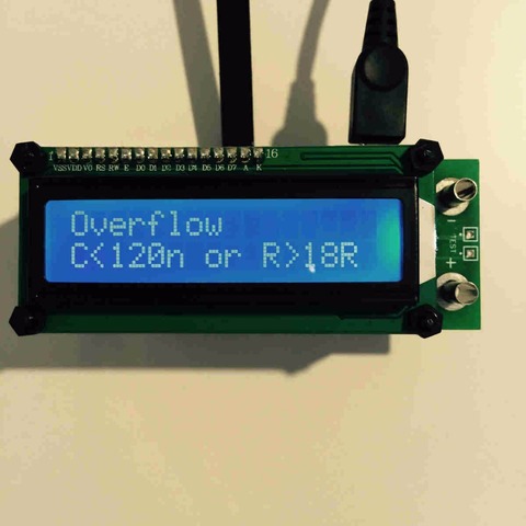 Testeur d'inductance de composant cms ESR01, 20000 points, capacité ESR, résistance, alimentation USB avec rétro-éclairage ► Photo 1/6