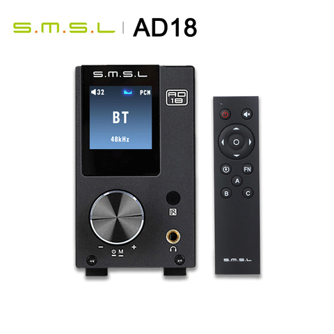 S.M.S.L SMSL AD18 Bluetooth4.2 USB DSP HIFI Décodage Numérique Amplificateur De Puissance AMPLI Casque TAS5508C TAS5342A Bluetooth CAD ► Photo 1/6