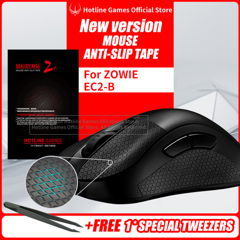 Hotline Games Mouse Anti-Slip Tape Souris bande antidérapante pour ZOWIE EC2-B EC2B souris tapis résistants à la sueur côté souris autocollants antidérapants patins de souris ► Photo 1/6