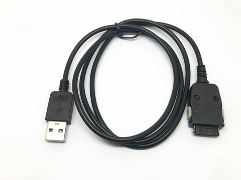 Câble de synchronisation de données USB, pour Samsung MP3 MP4 YP-P2 P3 S3 S5 Q1 Q2 R1 T9 T10 T08 K3 K5 E10 U10 B10 B20 D20 ► Photo 1/4