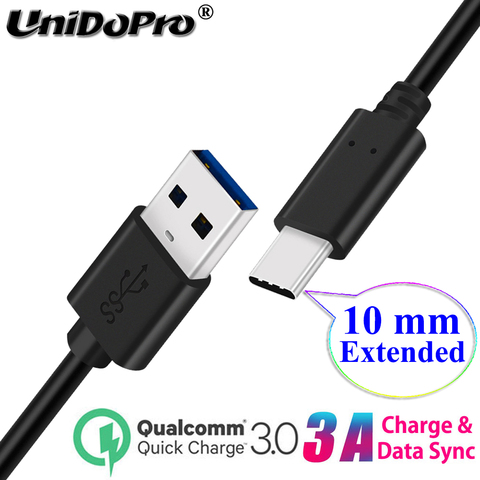 Câble USB type-c à pointe de 10mm pour recharge rapide, compatible avec Oukitel WP10 WP7 WP5 Pro WP2 WP1 / Doogee S88 Plus / S96 Pro S95 S68 Pro S90 S80 S70 ► Photo 1/6