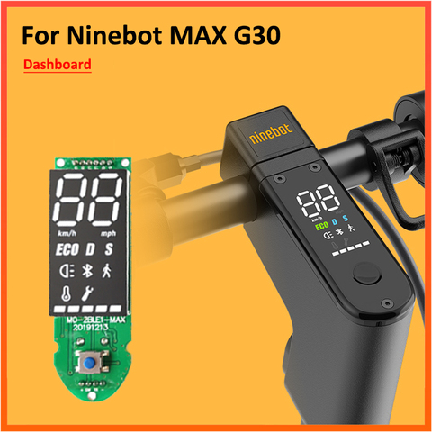 Pièces de panneau de rechange pour Scooter électrique Ninebot MAX G30, Circuit imprimé de tableau de bord ► Photo 1/6