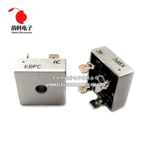 Redresseur de pont à Diode monophasé, 25a, 400V, 2 pièces, KBPC2504 ► Photo 1/1