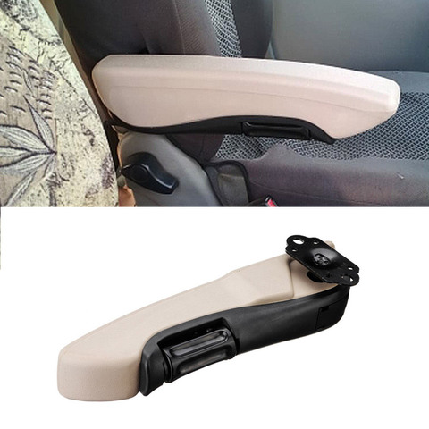 Siège universel d'accoudoir de camion de vlarme réglable Console centrale de voiture boîte de repos de bras accessoires intérieurs pièces de style de voiture en cuir accessoire voiture intérieur ► Photo 1/6