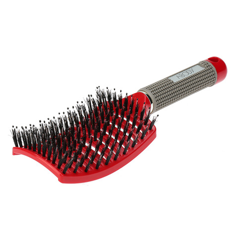 Offres spéciales Abody brosse à cheveux Professionnel Brosse À Cheveux Peigne Femmes Cheveux Cuir Chevelu enchevêtrement De Coiffure Fournitures brosses peignes pour les cheveux ensemble ► Photo 1/6