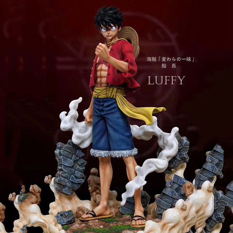 Figurine Monkey D. Luffy - One Piece, Taille 25cm, PVC