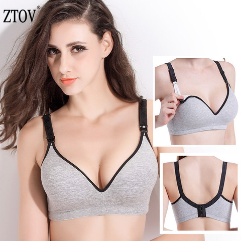 ZTOV soutien-gorge d'allaitement maternité soutien-gorge d'allaitement pour l'alimentation des sous-vêtements d'allaitement pour les femmes enceintes soutien-gorge allaitement ► Photo 1/6