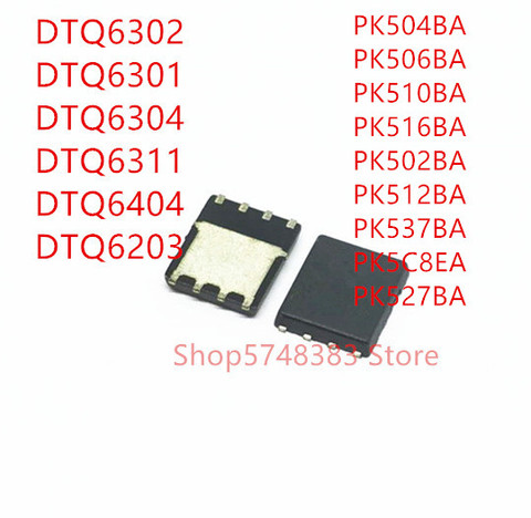 10 PIÈCES DTQ6302 DTQ6301 DTQ6304 DTQ6311 DTQ6404 DTQ6203 PK504BA PK506BA PK510BA PK516BA PK502BA PK512BA PK537BA PK5C8EA PK527BA ► Photo 1/1