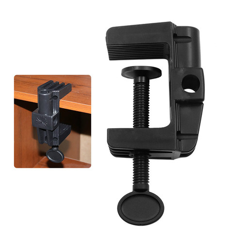 Support universel pince accessoire bricolage pince fixe raccords vis lumière montage support de caméra pour Microphone lampe de bureau diffusion ► Photo 1/6